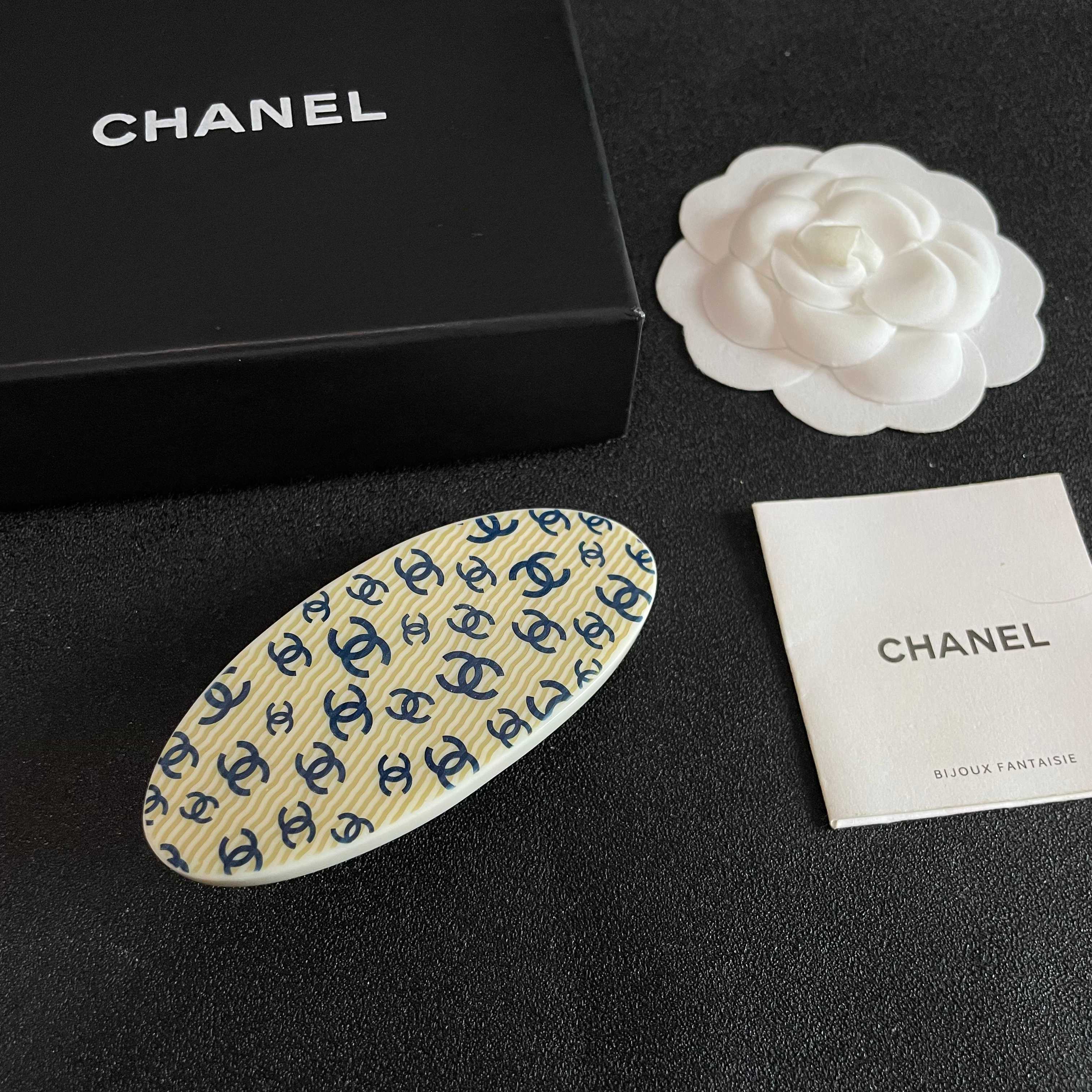 Chanel Patterned Hair Clip